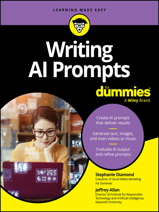 Title details for Writing AI Prompts For Dummies by Stephanie Diamond - Wait list